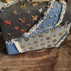 Michael Kors Denim CrossBody Bag